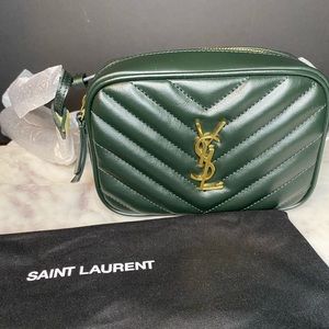 YSL Lou quilted belt bag